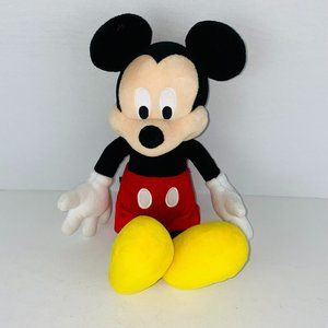 Disney Parks Authentic Merchandise Mickey Mouse Character Plush Stuffed Animal
